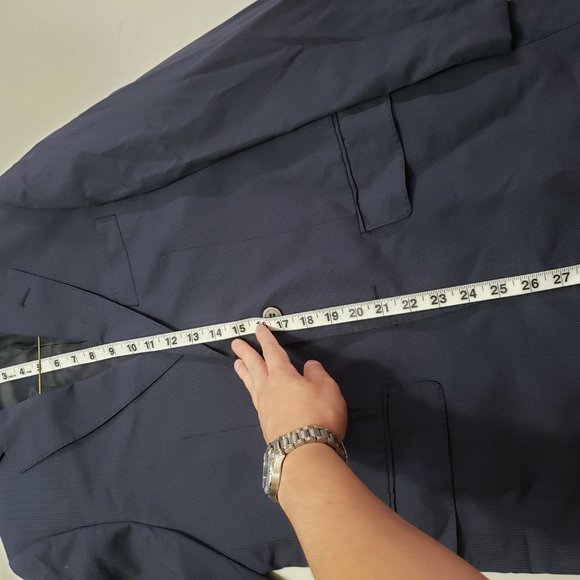 Dark Navy pinstripe 2-pc suit set Diego Raineri - Picture 7 of 8